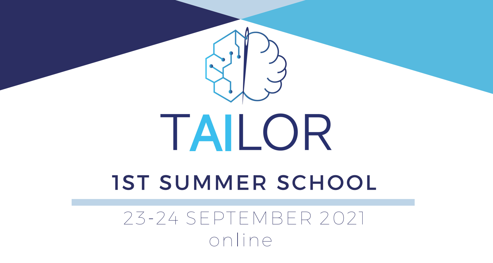 1st TAILOR Summer School, 23-24 September 2021, online