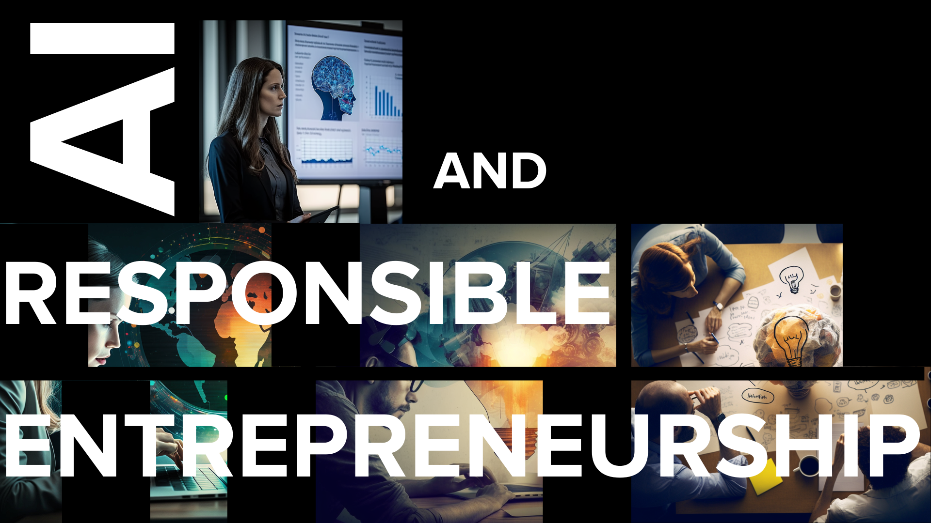 Start Screen for AI and responsible Entrepreneurship