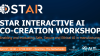 STAR interactive AI co-creation workshop