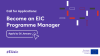 Become an EIC Programme Manager 